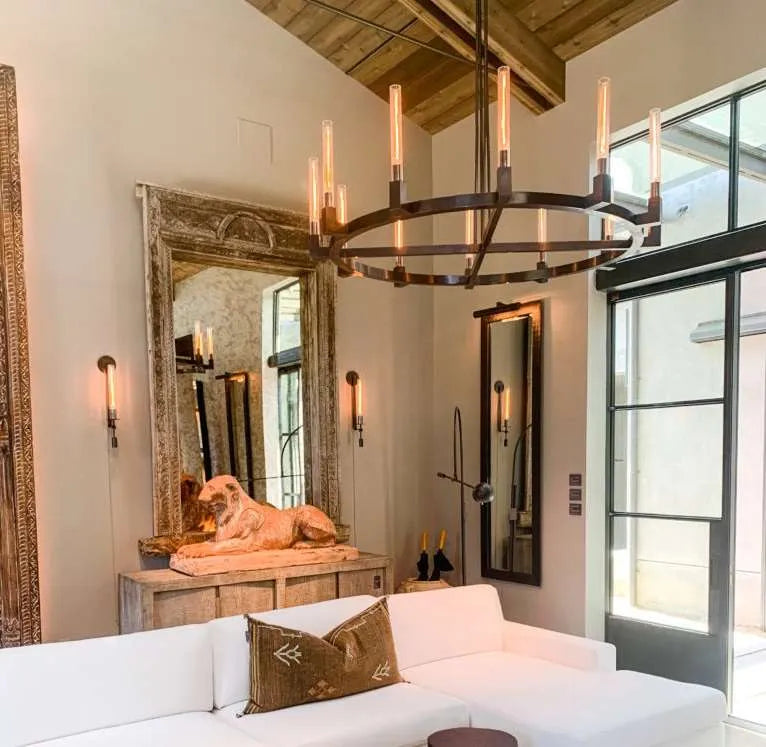 Pulse Round Chandelier Light 36"