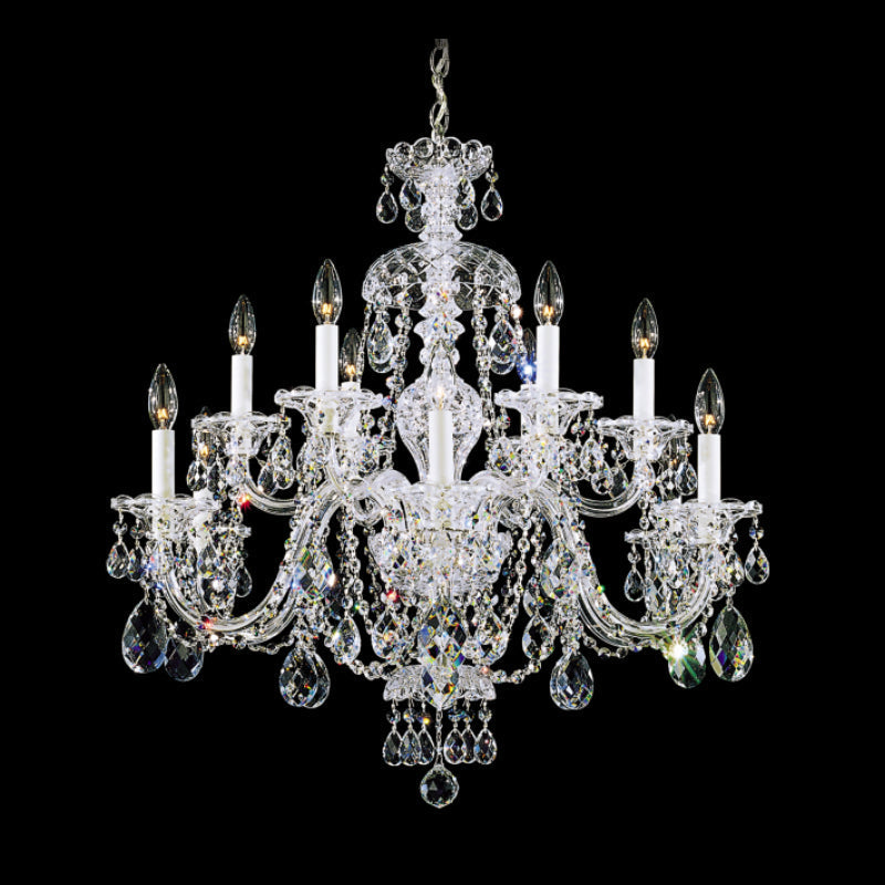 Aria 3601 Sterling 12-lt 29" Chandelier