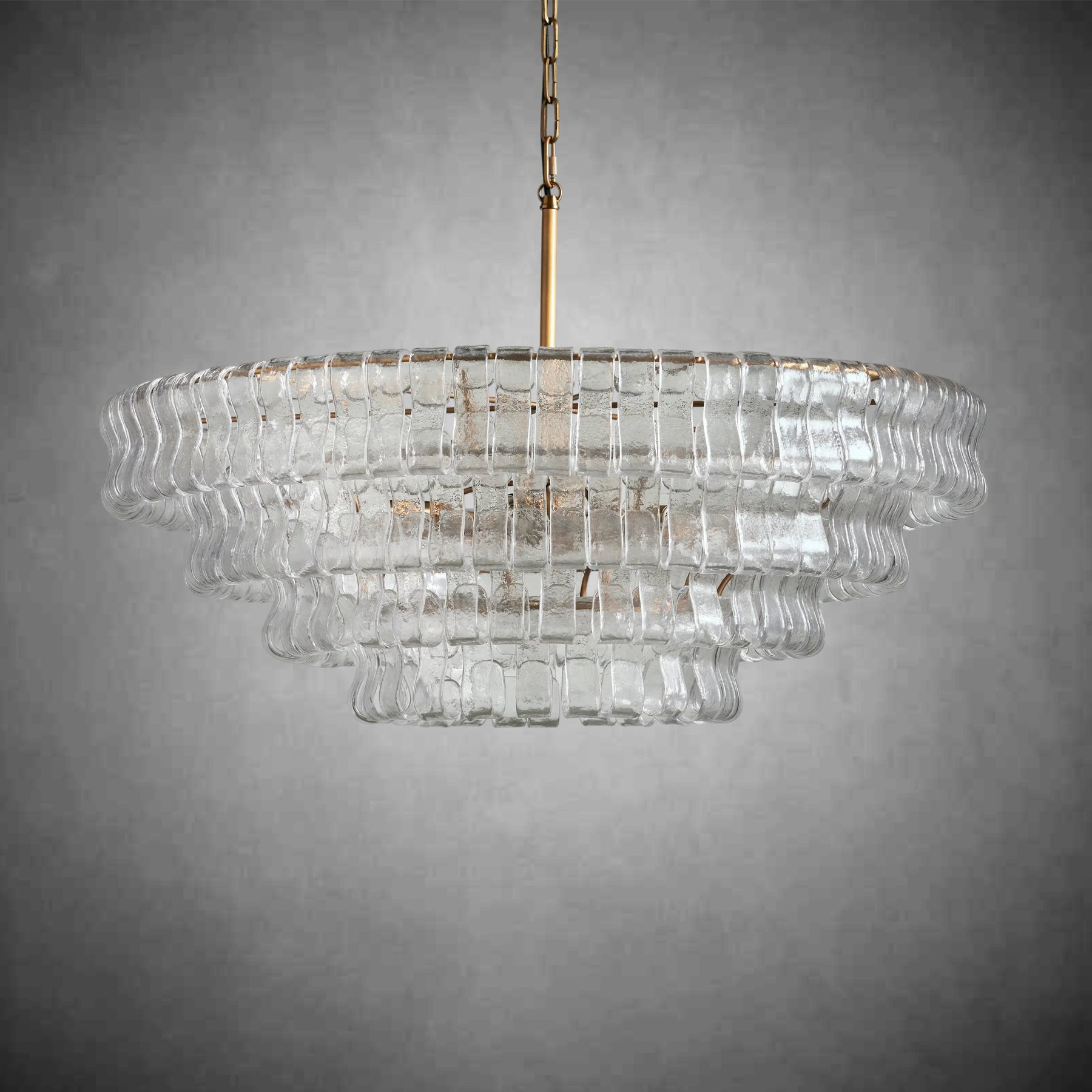 Ghiaccio Round Chandelier 24'' 36''48'' 60''