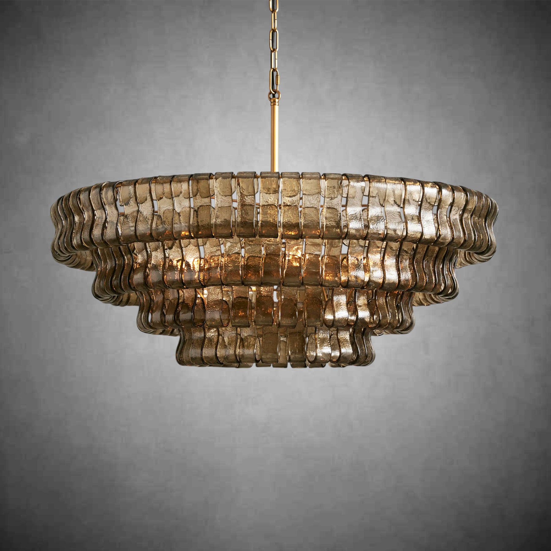 Ghiaccio Round Chandelier 24'' 36''48'' 60''