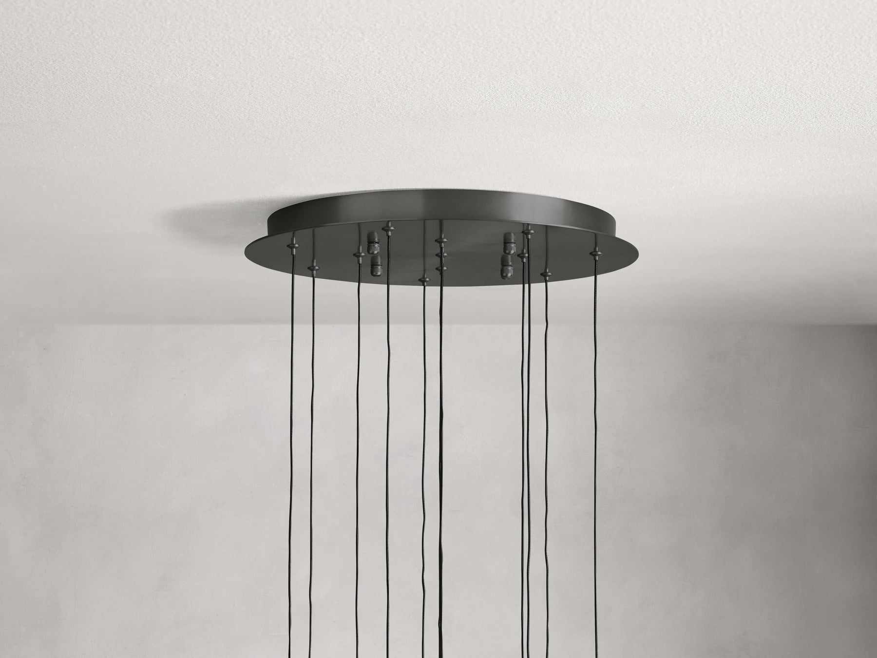Soltaire Round Chandelier 17" 24" 36“ 58“