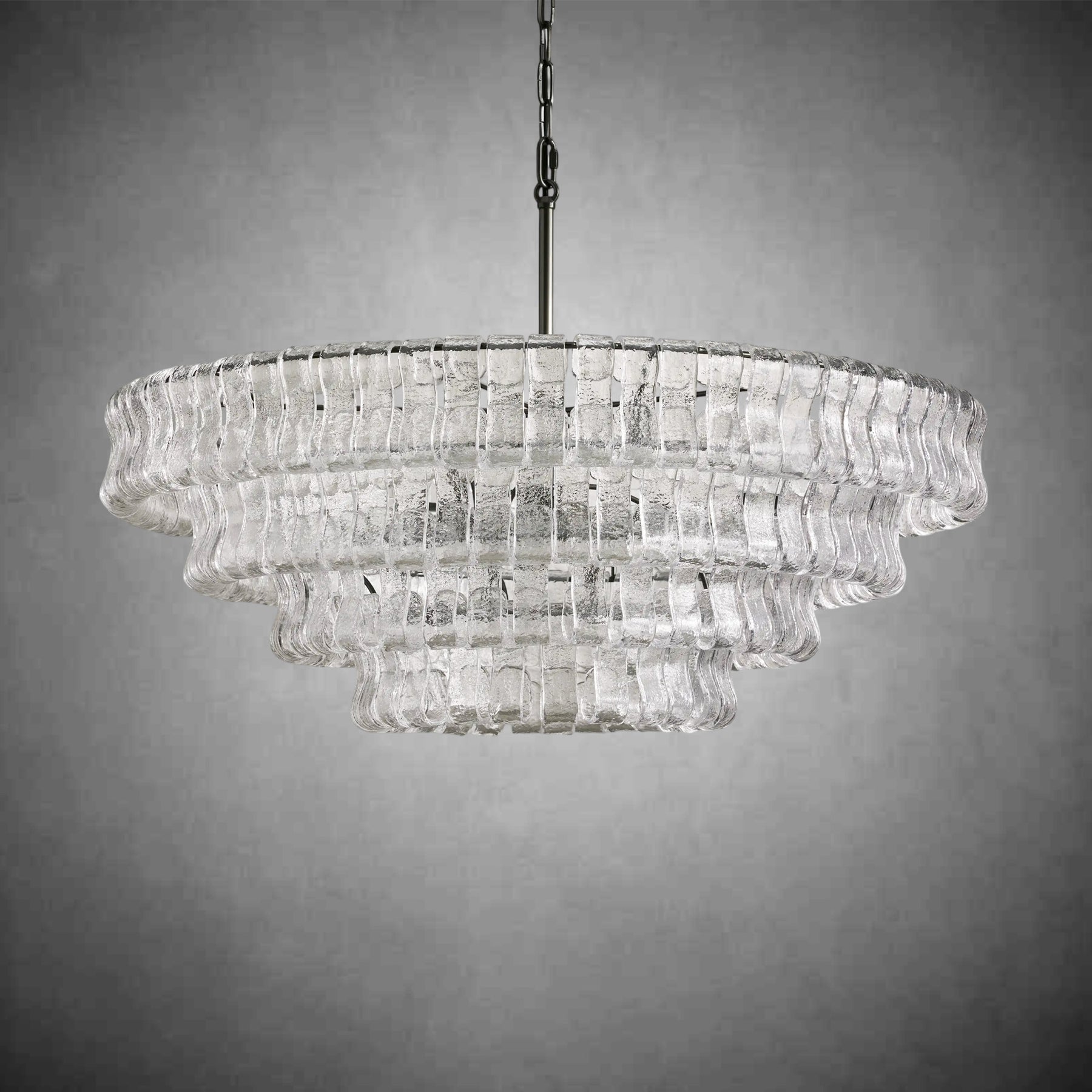 Ghiaccio Round Chandelier 24'' 36''48'' 60''