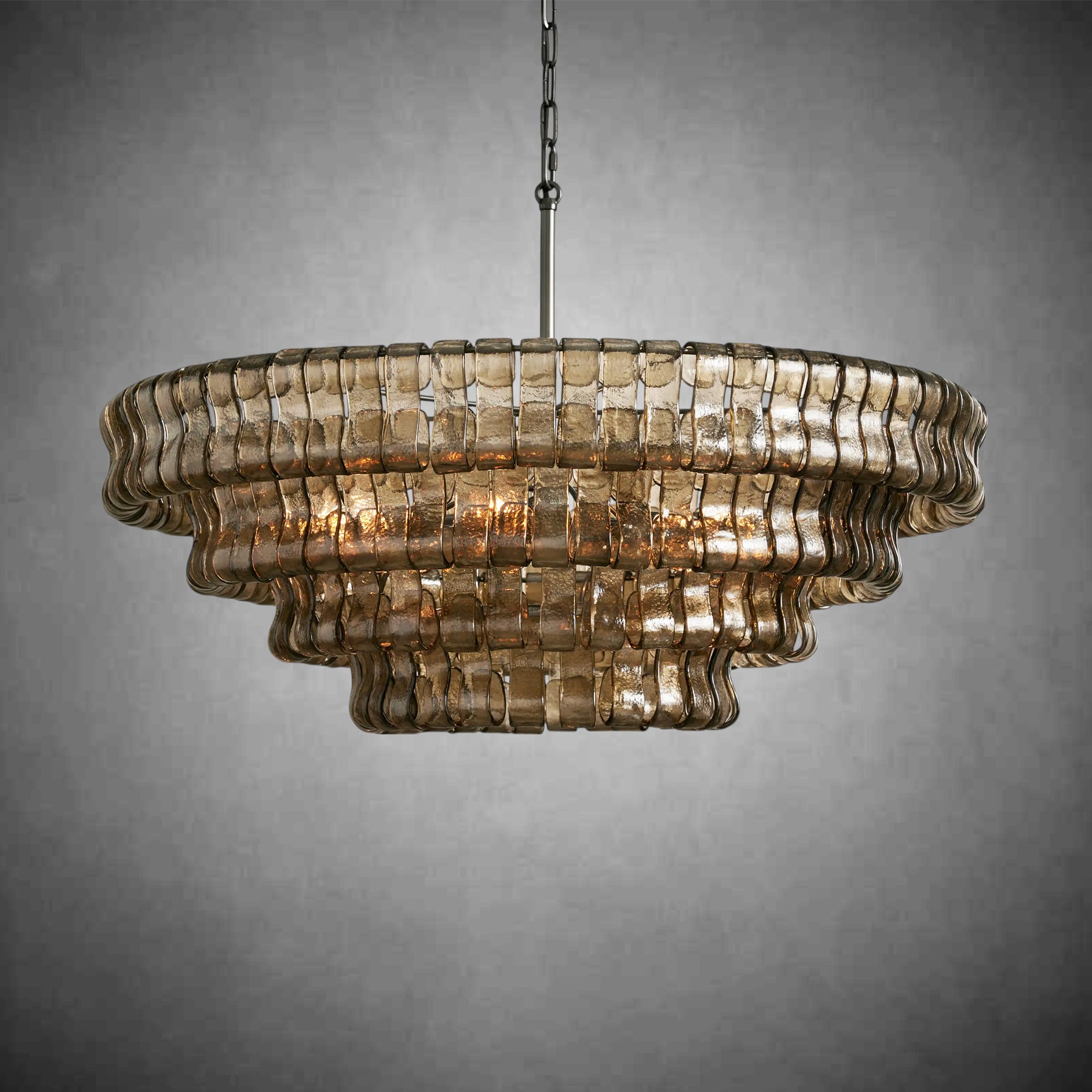 Ghiaccio Round Chandelier 24'' 36''48'' 60''