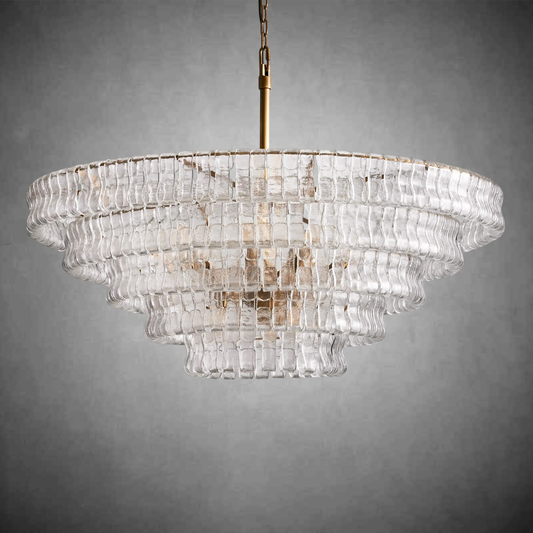 Ghiaccio Round Chandelier 24'' 36''48'' 60''