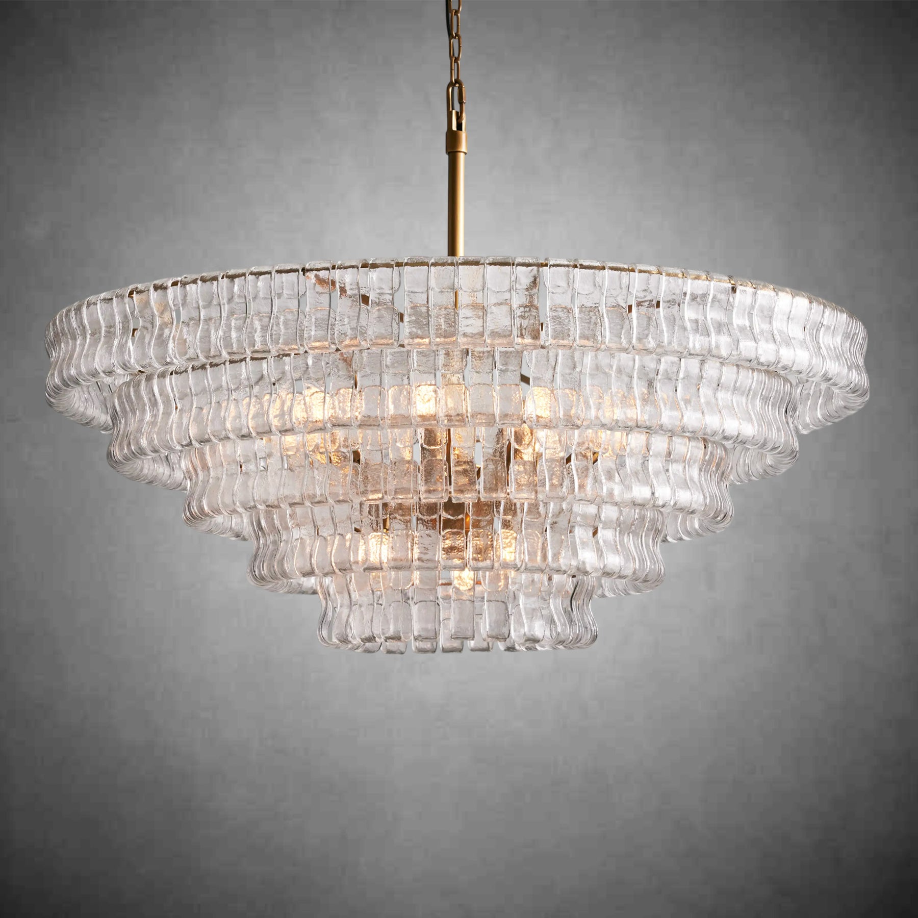 Ghiaccio Round Chandelier 24'' 36''48'' 60''