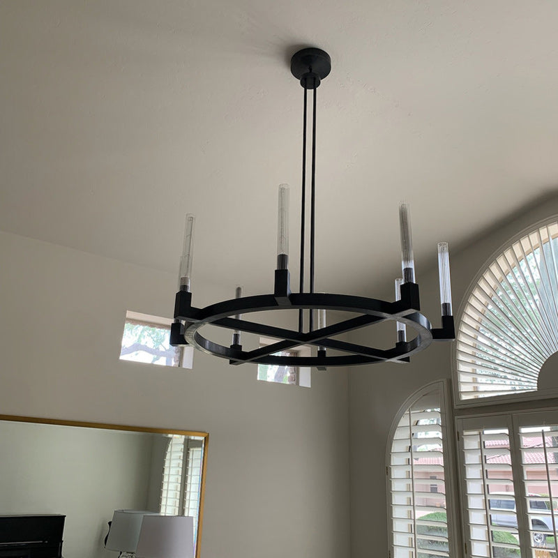 Pulse Round Chandelier Light 36"