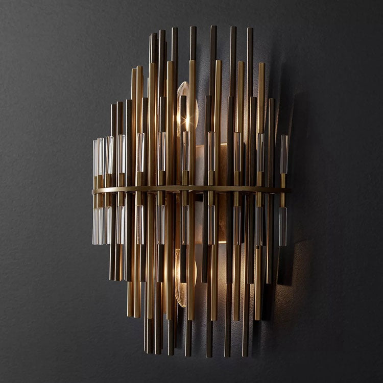 Auro Industrial Wind Wall Sconce