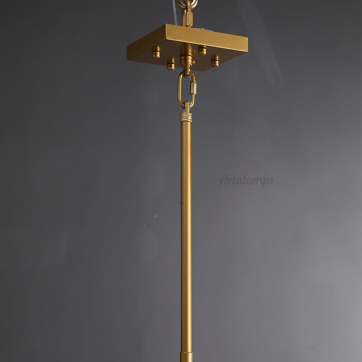 Becker Glass Lantern Modern Pendant Light 26" 34"