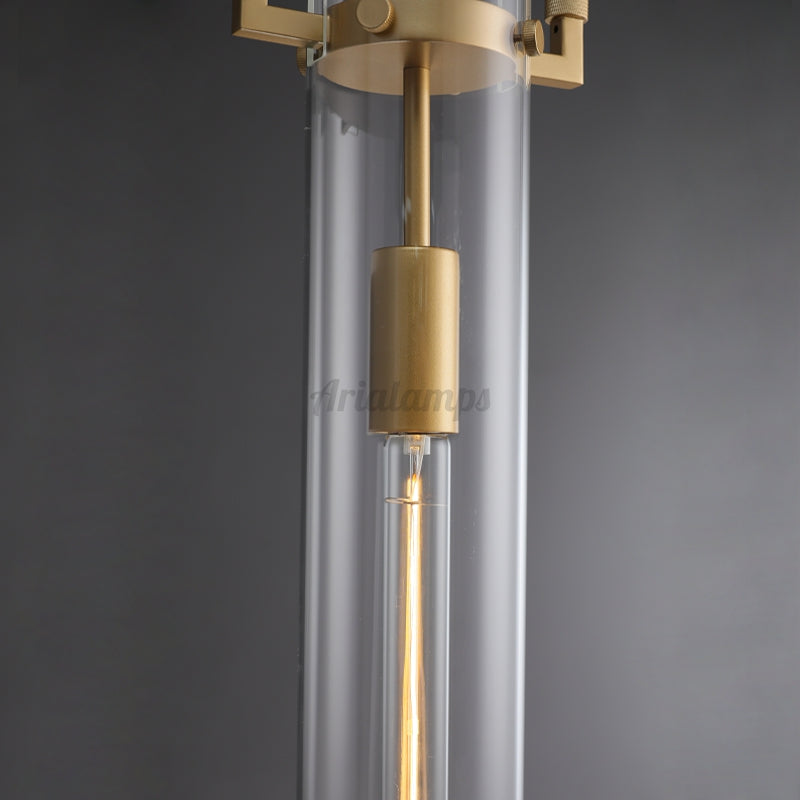 Funda Glass Cylindrical Pendant Light