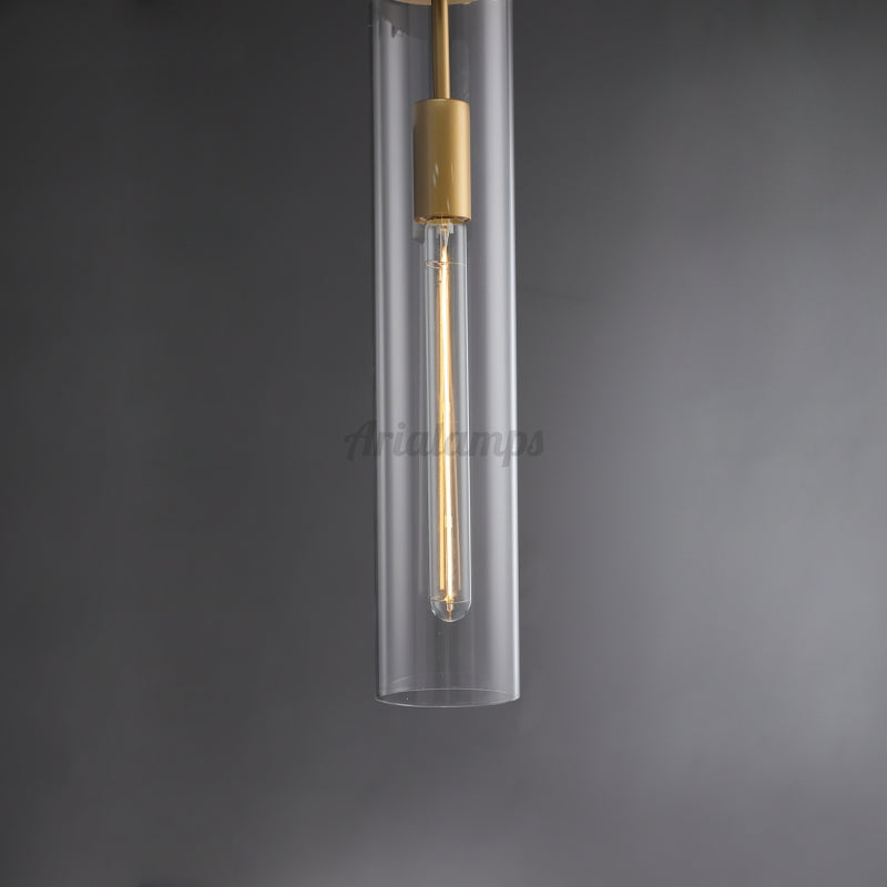 Funda Glass Cylindrical Pendant Light