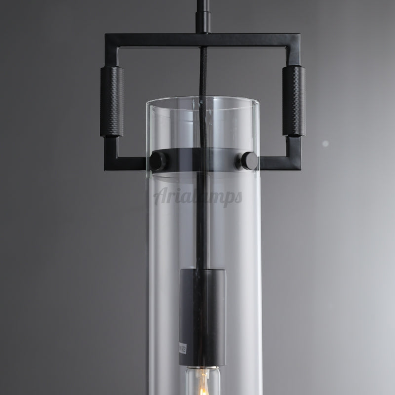 Funda Glass Cylindrical Pendant Light