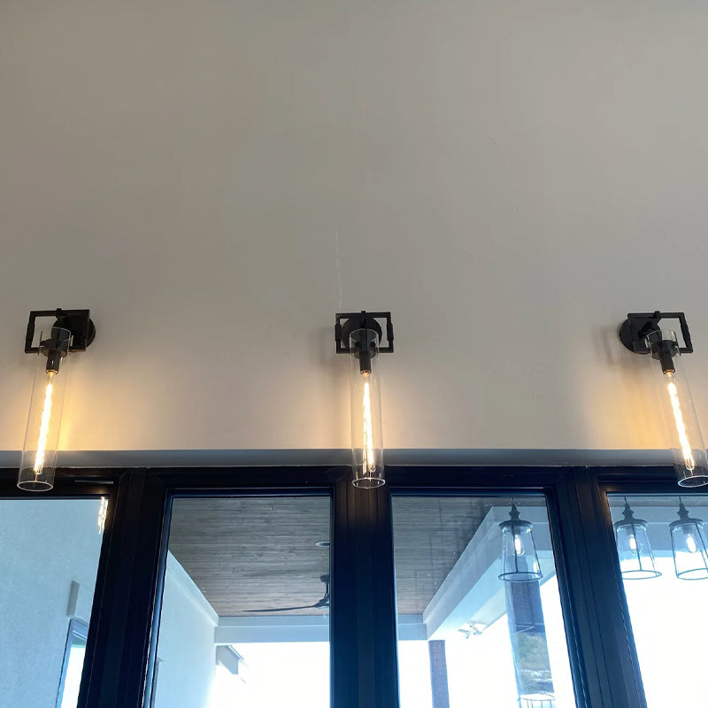 Funda Glass Cylindrical Pendant Light