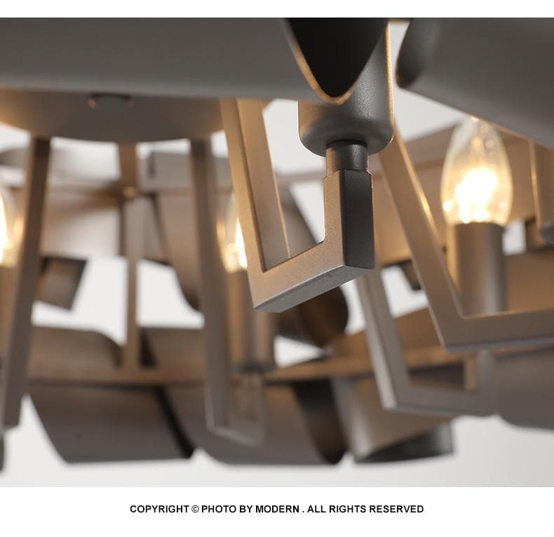 Alisa Curly Style Modern Chandelier