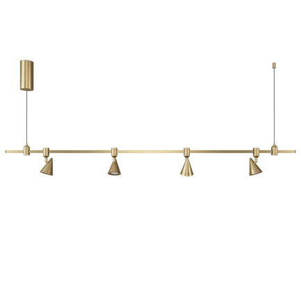 Dining Room/Living Room Linear Taper Spot Track Light Chandelier