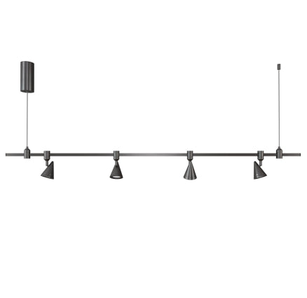 Dining Room/Living Room Linear Taper Spot Track Light Chandelier