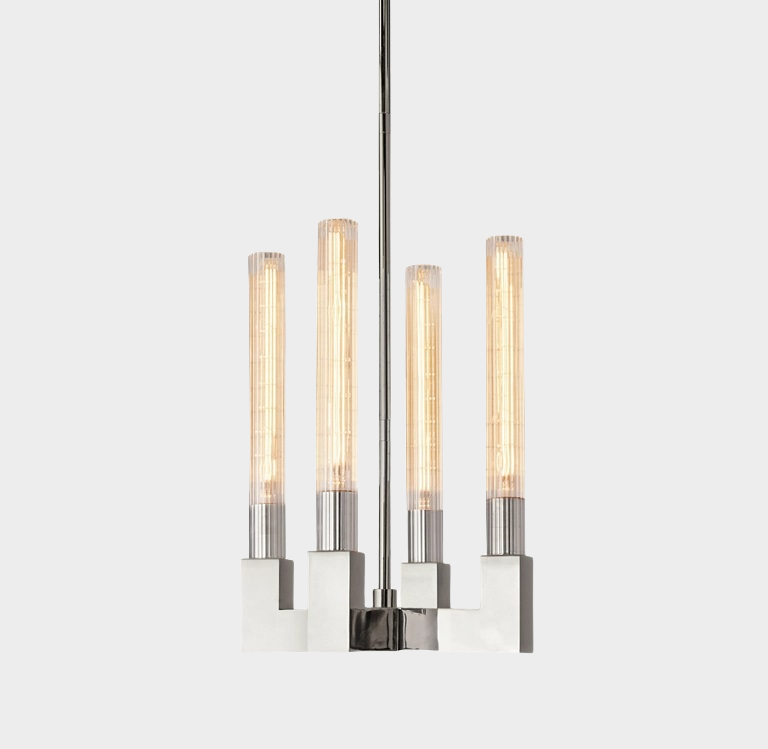 Candlestick Pendant 12" SQ