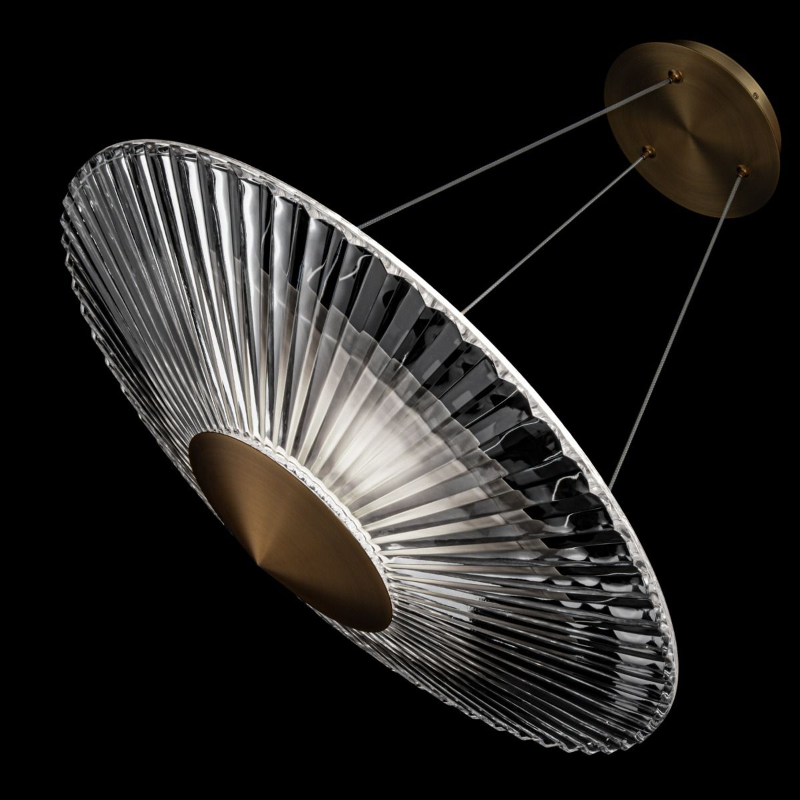 Aria S7224 Origami 1-lt 24" LED Pendant