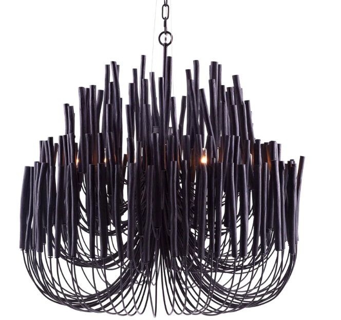 Arteriors Tilda Wide Chandelier 21" 36"