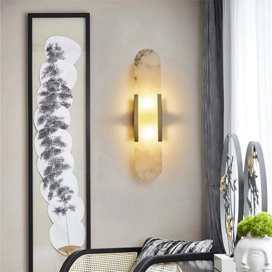 Alabaster Wall Sconce