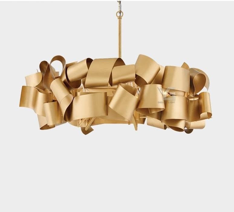 Alisa Curly Style Modern Chandelier