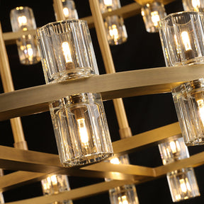 Reger Crystal 2-Tier Round Chandelier 60“