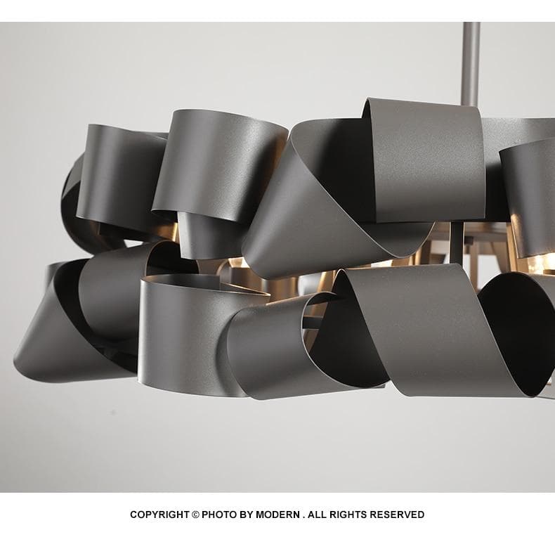 Alisa Curly Style Modern Chandelier