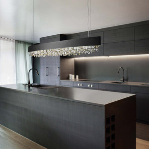 Olà S6 OV 160 | 6 - Light Modern Chandelier - Masiero - Arialamps