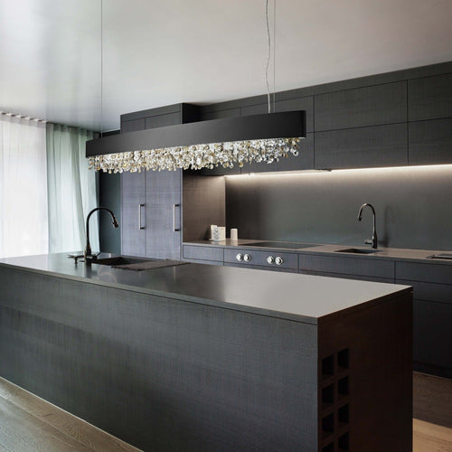 Olà S6 OV 160 | 6 - Light Modern Chandelier - Masiero - Arialamps