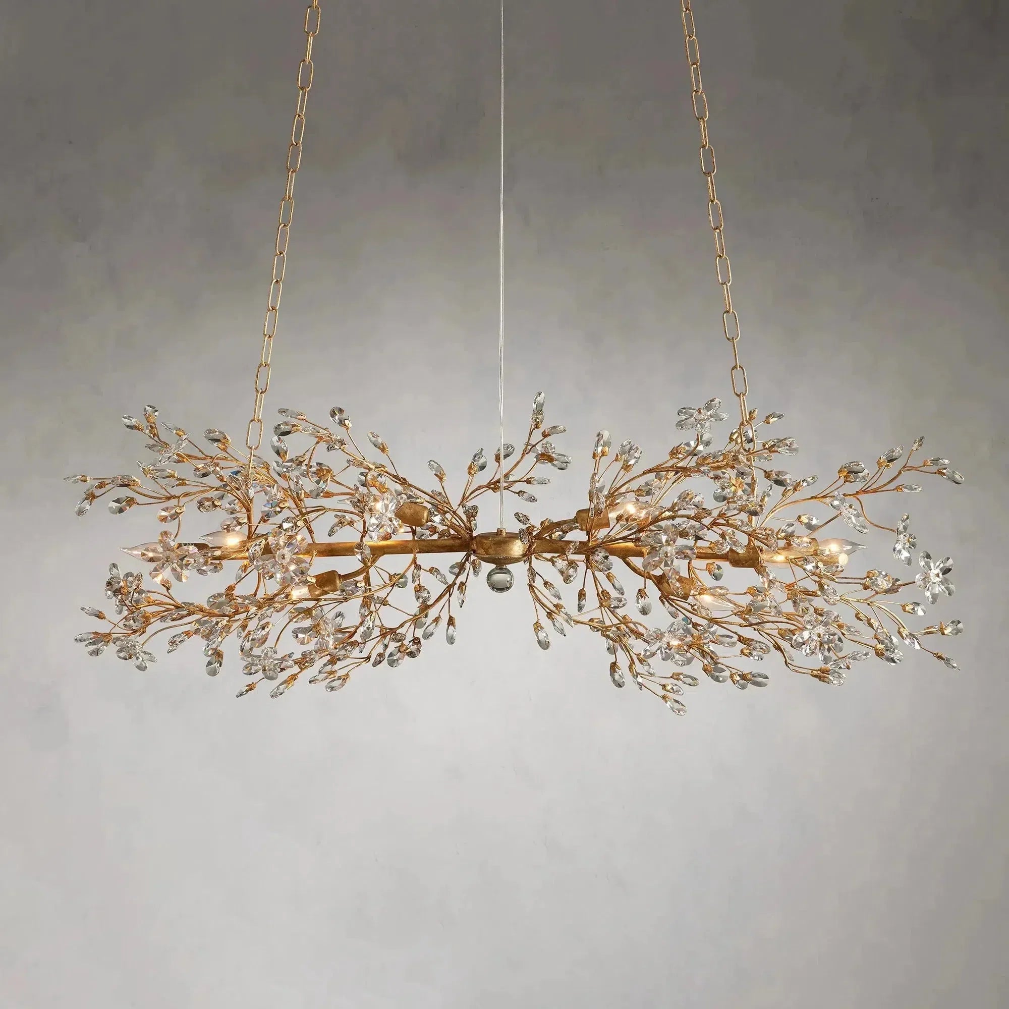 Fiore Linear Chandelier 43"51"68"