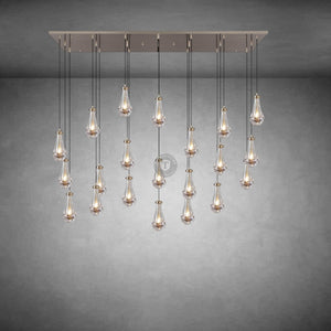 Raindrop Rectangular Chandelier