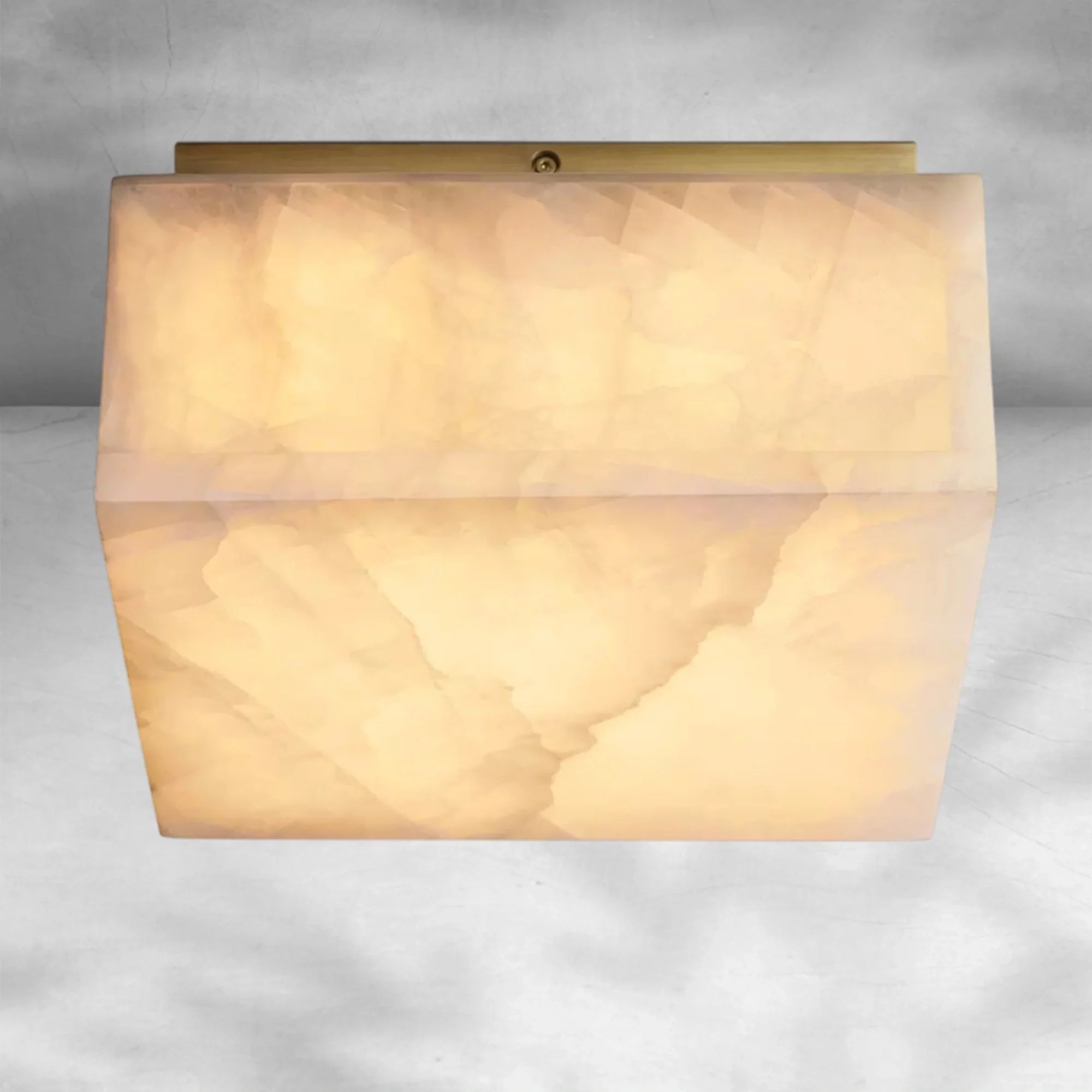 Rivaga Calcite Square Flushmount 6"10"14"