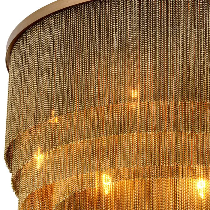 AR Chandelier Tissot S - Antique Brass Finish