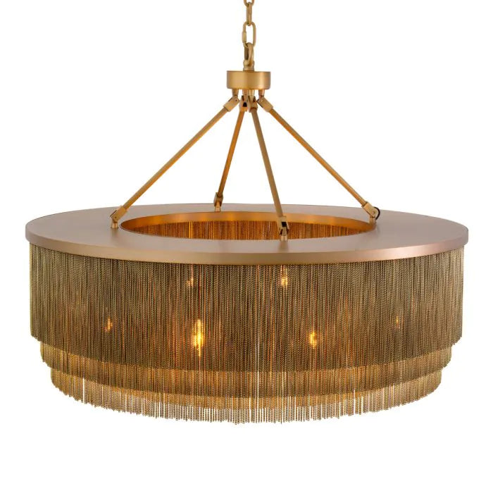AR Chandelier Tissot L - Antique Brass Finish
