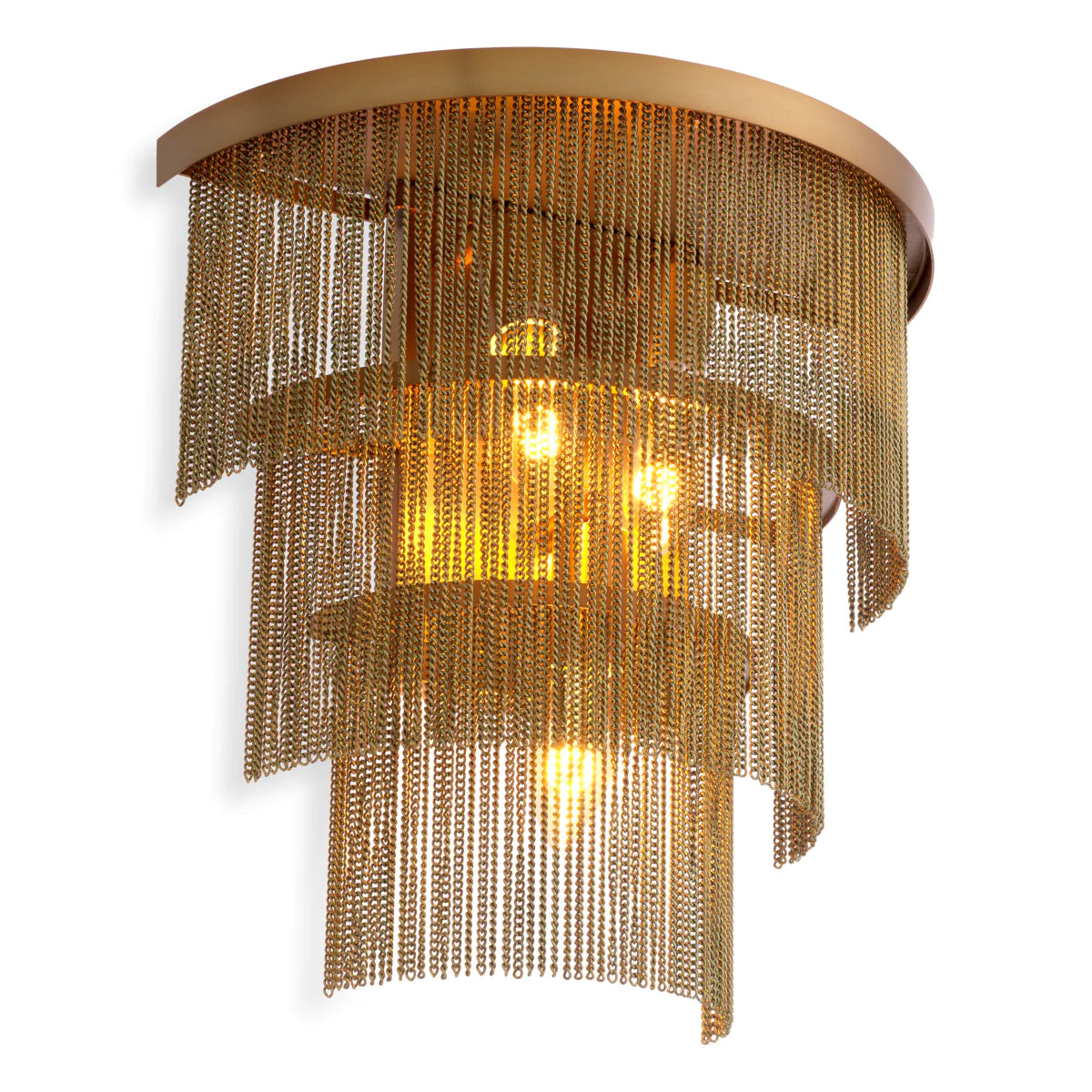 AR Wall Lamp Tissot - Antique Brass Finish