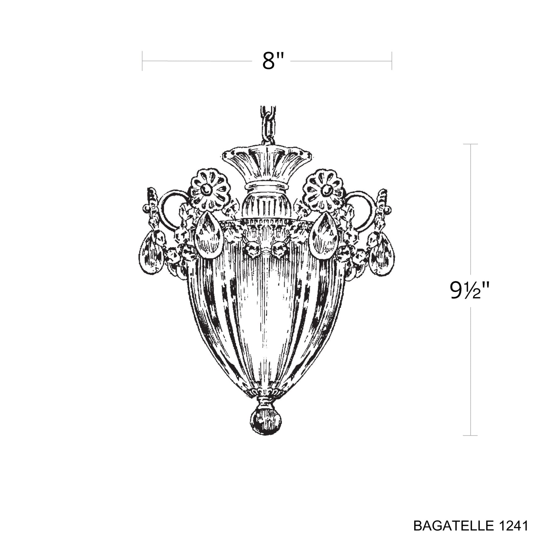 Bagate 1-Light Mini Pendant