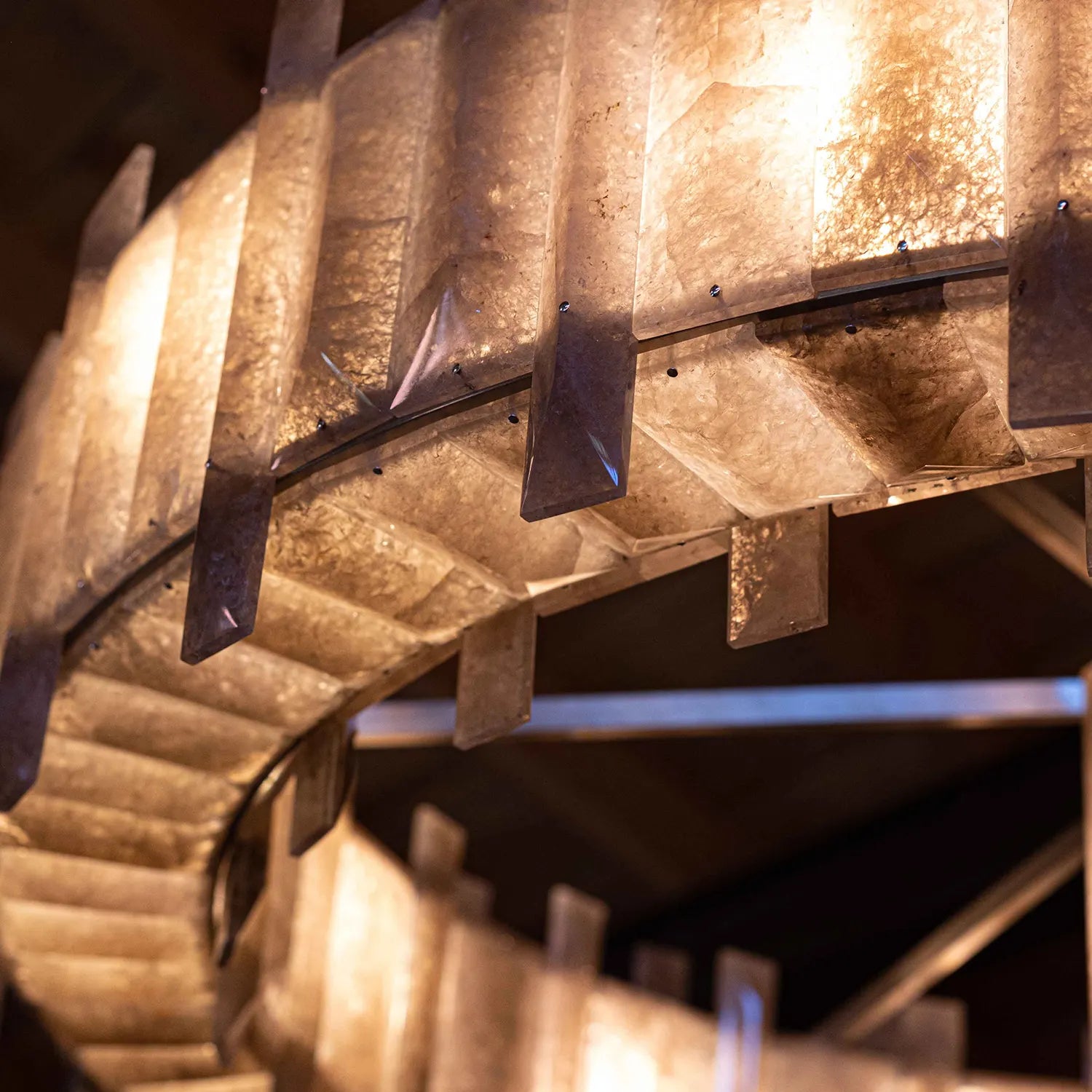 Saturn chandelier