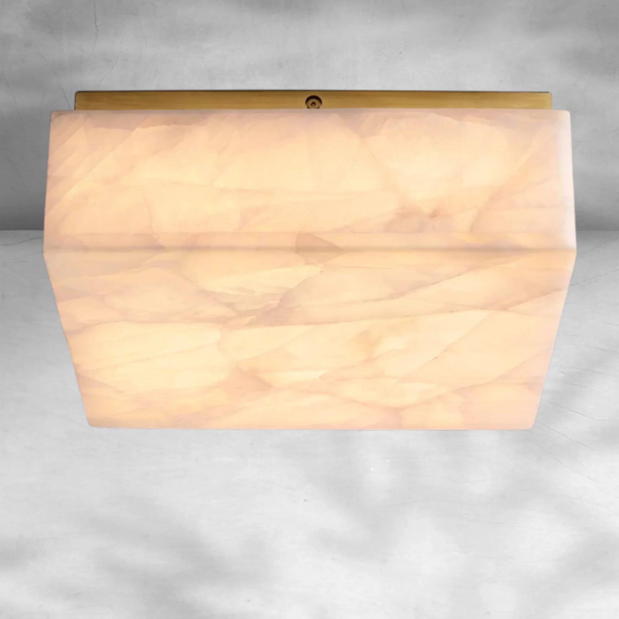Rivaga Calcite Square Flushmount 6"10"14"