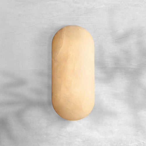 Rivaga Lisse Alabaster Sconce 14" 18" 24" - Arialamps