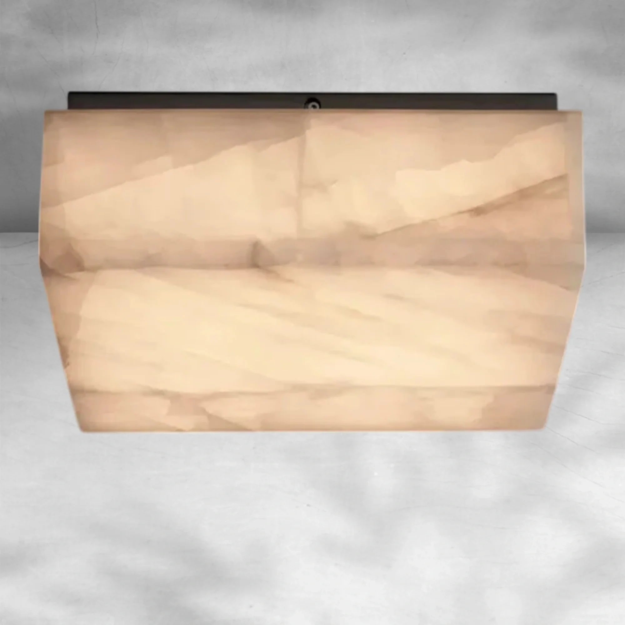 Rivaga Calcite Square Flushmount 6"10"14"