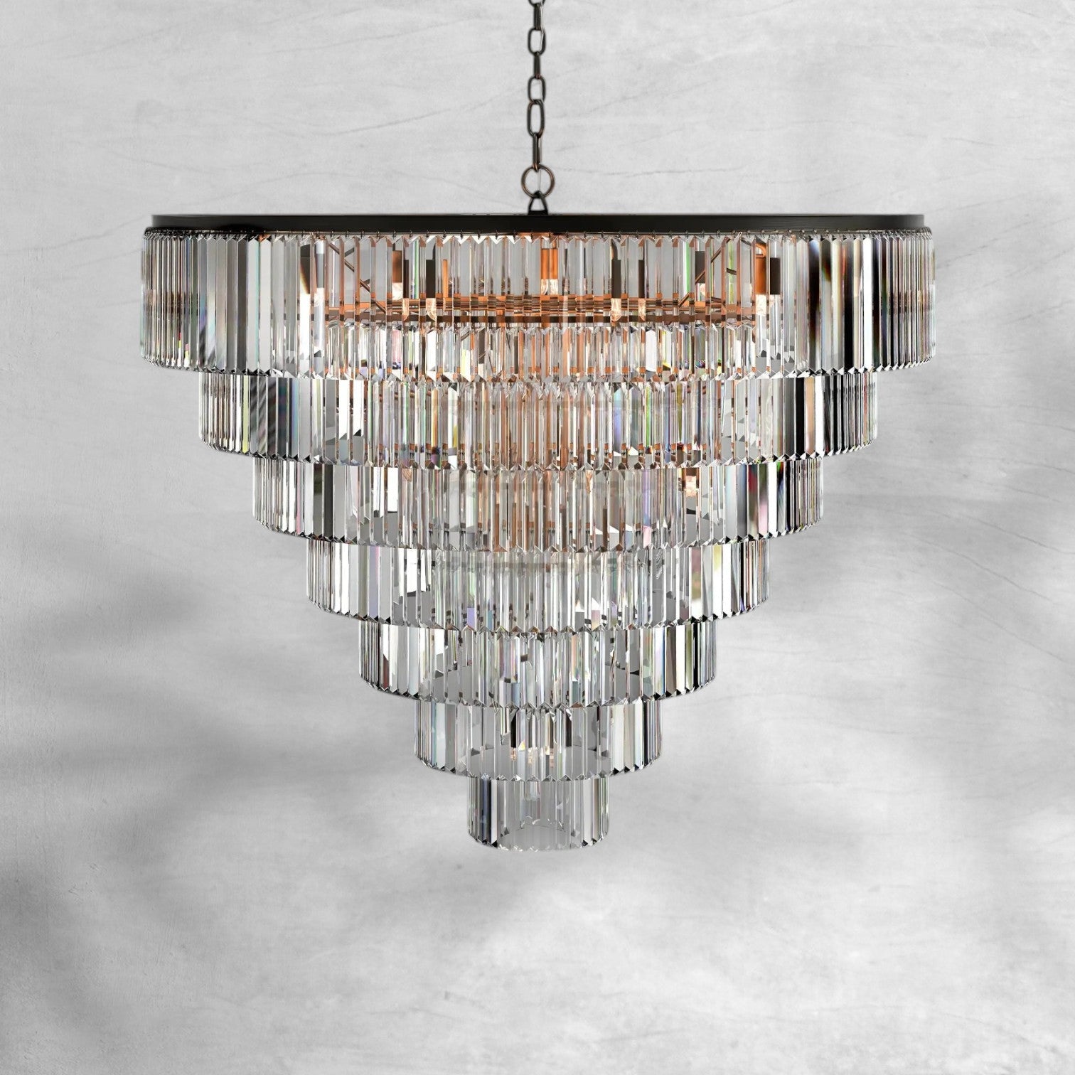 Leyland Tiered Round Chandelier