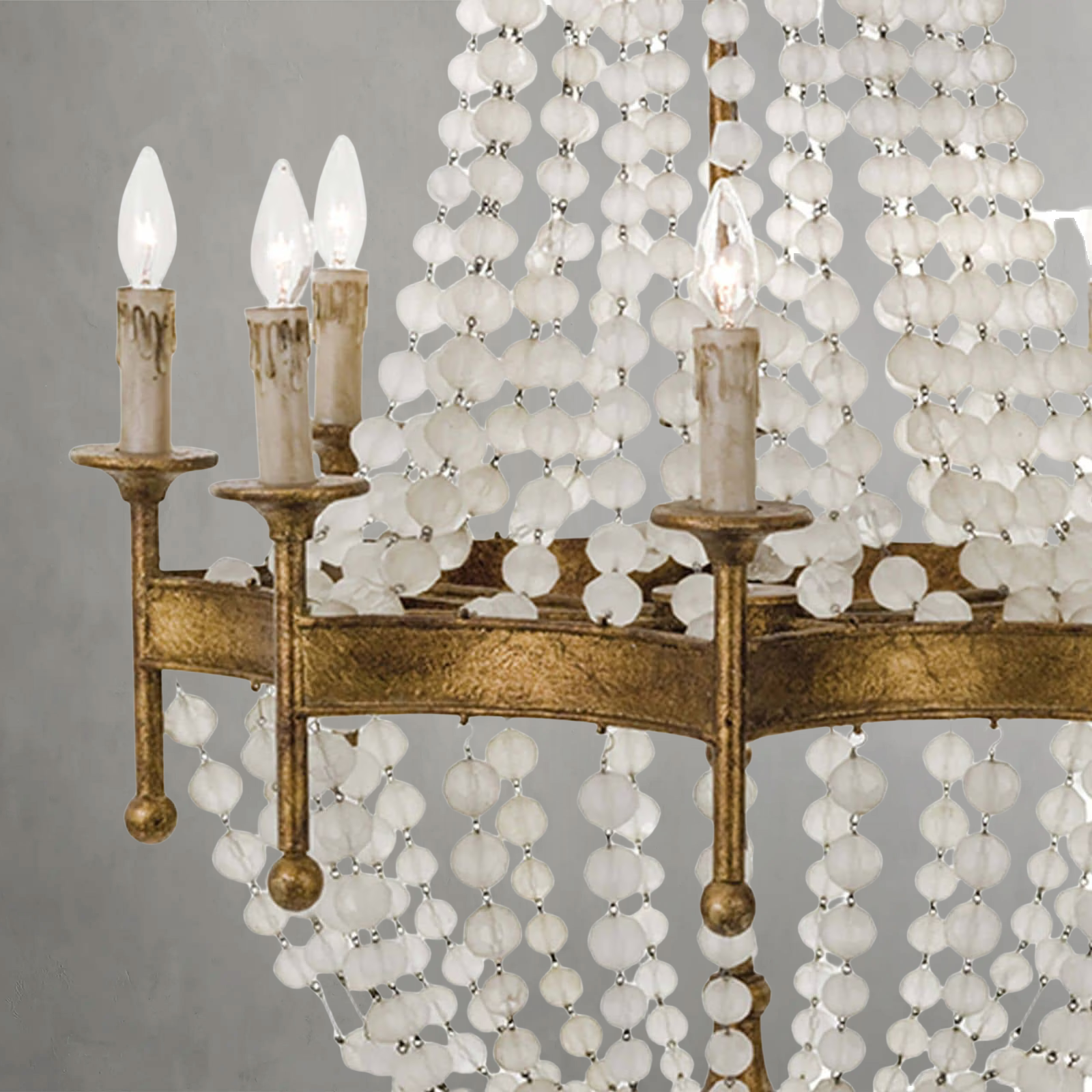Nexara Crystal Bead Chandeliera