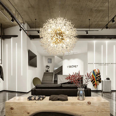 Dandelion Modern Crystal Pendant Light