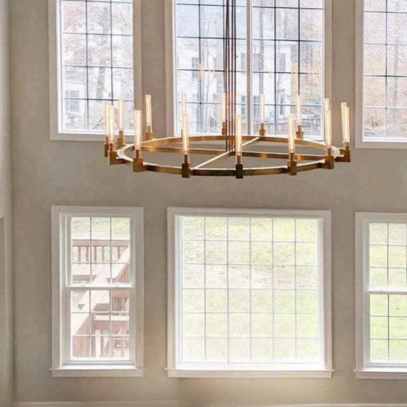 Cannel Round Chandelier 36"48"60"72"