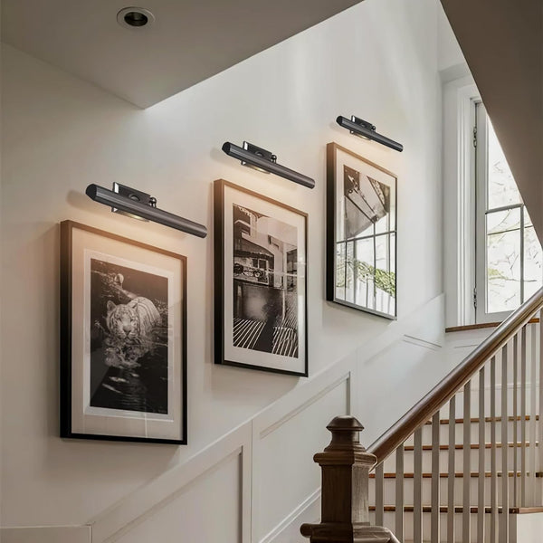 18-Inch Brass Adjustable Dimmable Picture Light for Wall