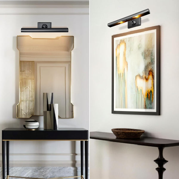 18-Inch Brass Adjustable Dimmable Picture Light for Wall