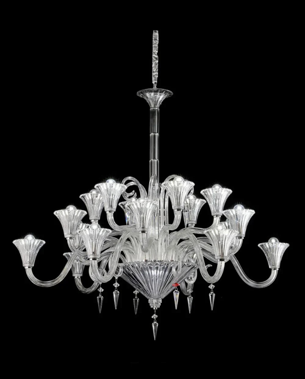 18 Lights Crystal Lighting - Arialamps