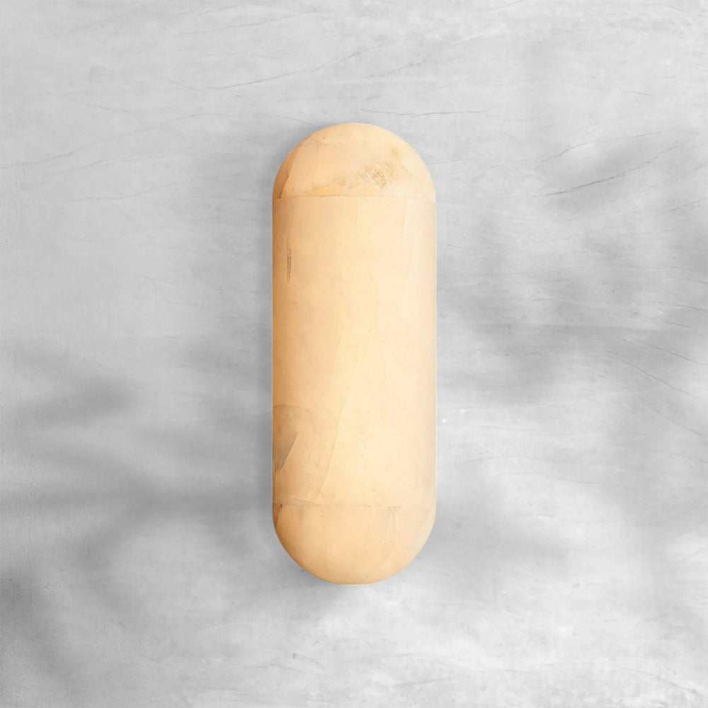 Rivaga Lisse Alabaster Sconce 14" 18" 24" - Arialamps