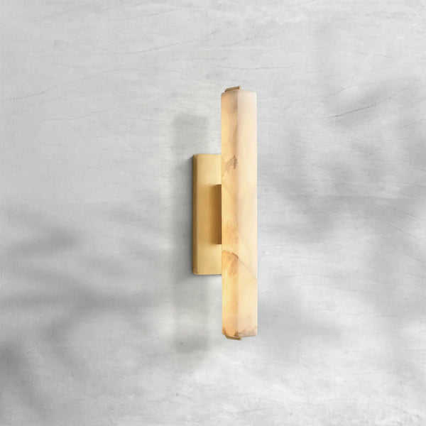 Auduban Alabaster Single Sconce - Arialamps