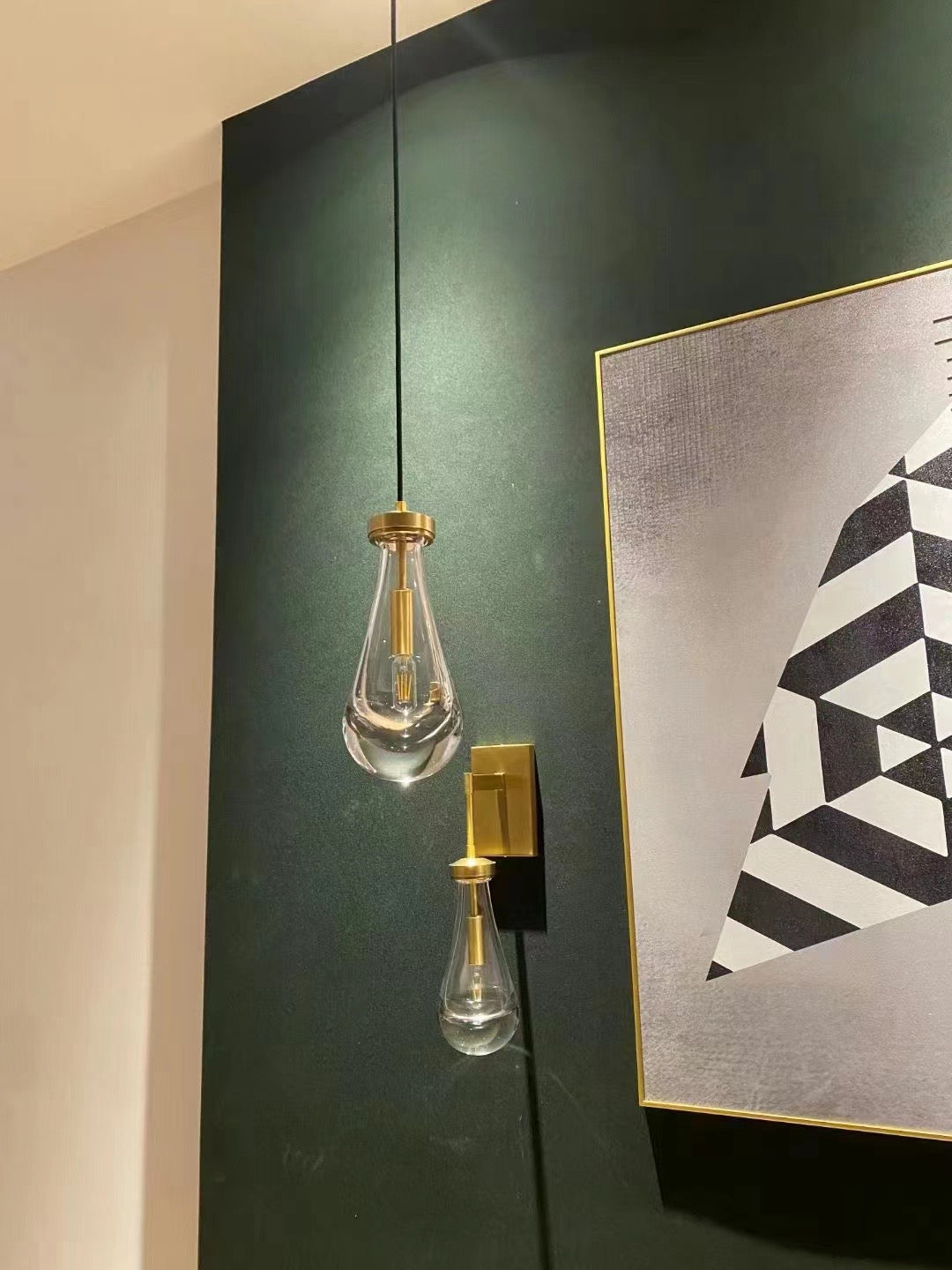Raindrop Modern Island Pendant Light
