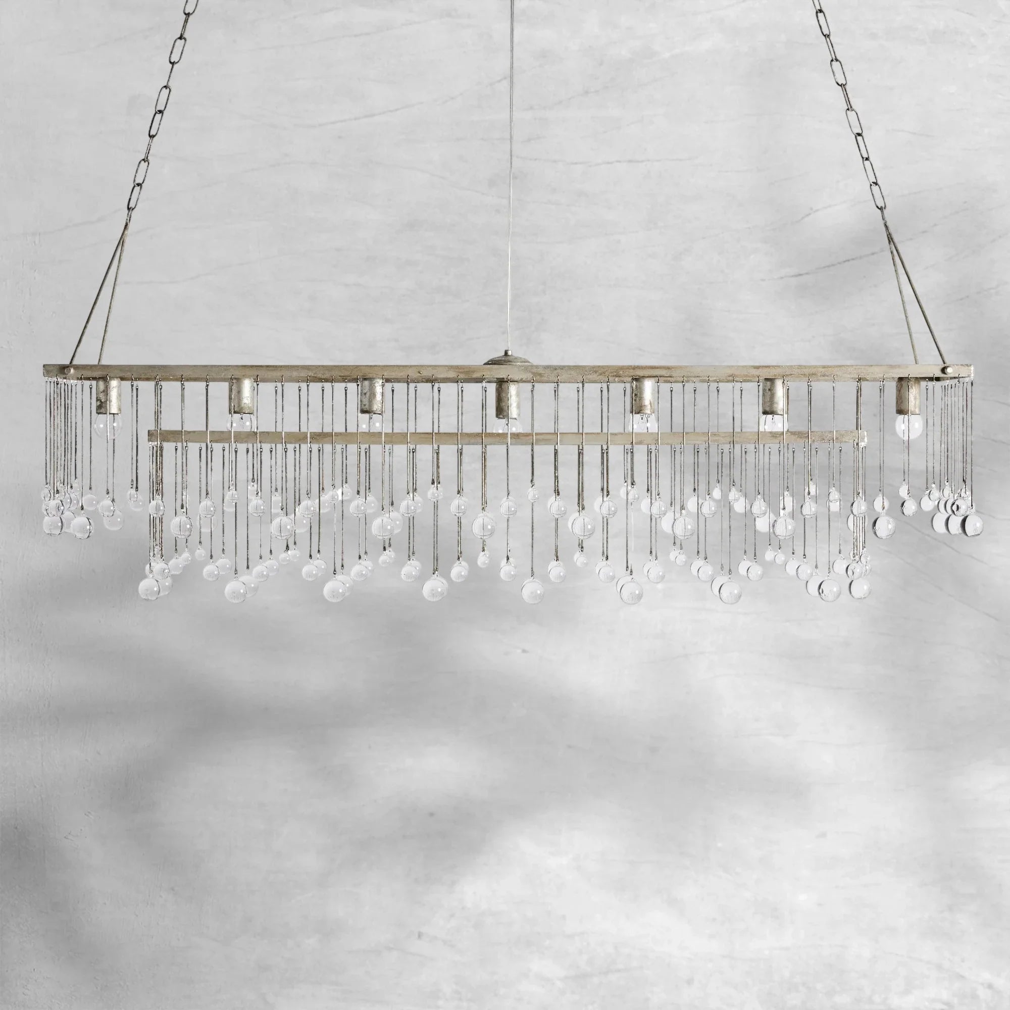 Aubrey Rectangular Chandelier 47''60''